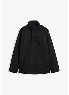 Nepromokavá funkční bunda se srolovatelnou kapucí a nárameníky, bonprix