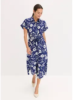 Halenkové šaty s potiskem, bonprix