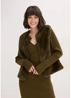 Vesta z umělé kožešiny, bonprix