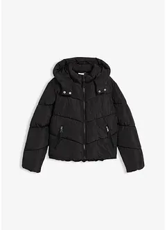 Prošívaná bunda s kapucí a hřejivou podšívkou, bonprix