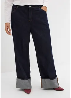 Džíny Baggy, Mid Waist, bonprix