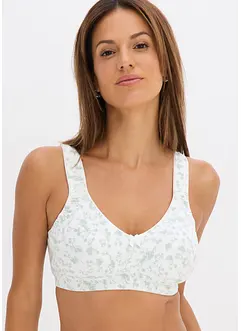 Podprsenka bez kostic, s organickou bavlnou  (2 ks v balení), bonprix