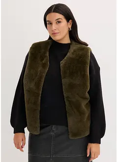 Vesta z umělé kožešiny, bonprix