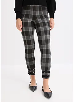 Jeggings se zlatými nýty, bonprix