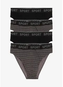 Slipy s měkkou bavlnou (4 ks v balení), bonprix