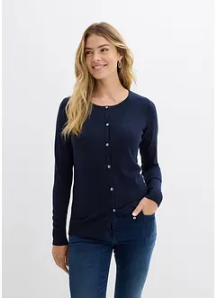 Přiléhavý kabátek z jemné pleteniny, bonprix