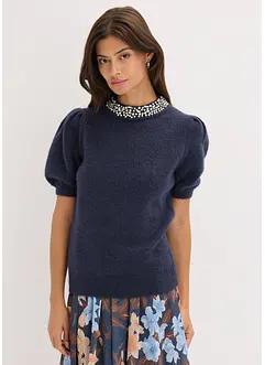 Svetr se štrasovou aplikací, bonprix