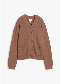 Oversized pletený kabátek, bonprix