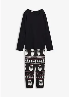 Pyžamo s dlouhým rukávem, z čisté bavlny, bonprix