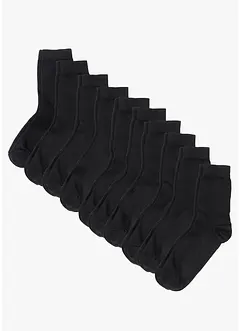 Ponožky (10 párů) s organickou bavlnou, bonprix