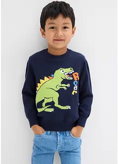 Svetr z jemné pleteniny z čisté bavlny, bonprix