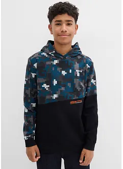 Mikina s kapucí a organickou bavlnou, bonprix