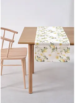 Běhoun na stůl s potiskem citronů, bonprix