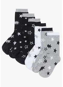 Dámské ponožky (6 ks), organická bavlna, bonprix