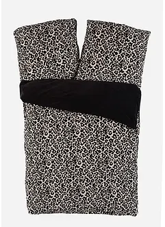 Oboustranné povlečení Cashmere Touch s leopardím vzorem, bonprix