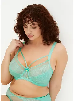 Zmenšovací podprsenka s jemnou krajkou, bonprix
