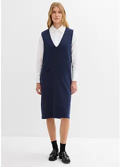 Pletené šaty z čisté bavlny, bonprix