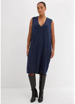 Pletené šaty z čisté bavlny, bonprix