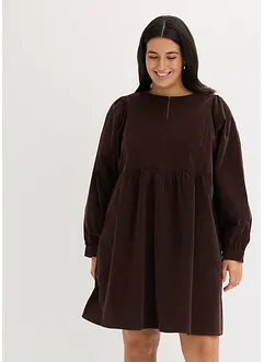 Manšestrové šaty z bavlny, bonprix