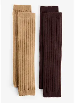 Návleky na nohy (2 páry v balení), bonprix