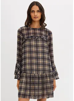 Šifónové šaty s volány, bonprix