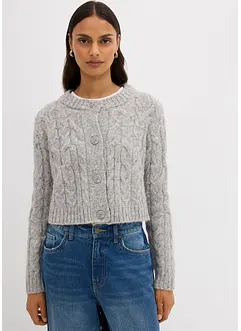 Kabátek ze silnější pleteniny z měkké vlněné směsi, bonprix