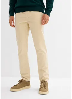 Manšestrové kalhoty bez zapínání, Regular Fit, Straight, bonprix