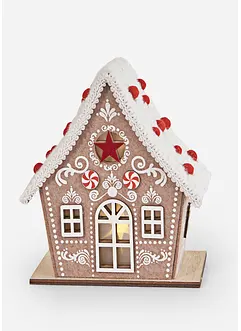 LED dekorativní předmět ve tvaru perníkové chaloupky, bonprix