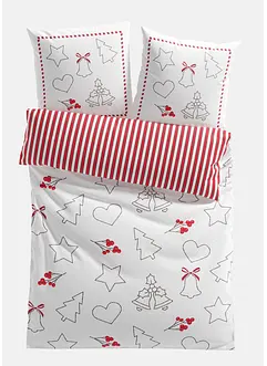 Oboustranné povlečení s vánočním motivem, bonprix