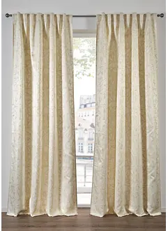 Žakárový závěs s leskem, také extra dlouhý (1 ks v balení), bonprix