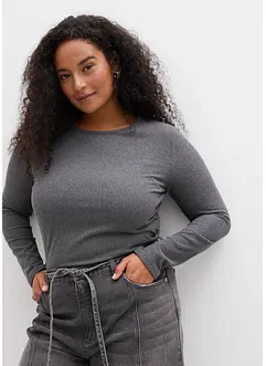 Žebrované termo tričko, bonprix