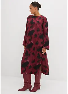 Saténové midi šaty, bonprix