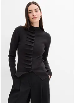 Kabátek z jemné pleteniny z měkké viskózové směsi, bonprix