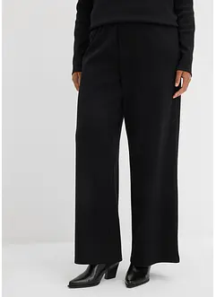 Kalhoty ze žebrovaného materiálu, bonprix