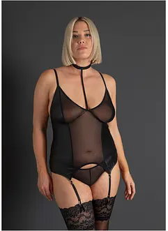 Podvazkový top a tanga (2dílná souprava), bonprix