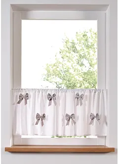 Vitrážková záclona z čisté organické bavlny, bonprix