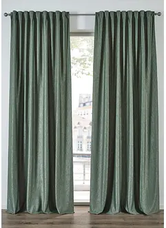 Sametový závěs se zmačkanou úpravou (1 ks v balení), bonprix