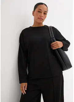 Triko s dlouhým rukávem, z materiálu Punto di Roma, bonprix