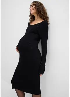 Těhotenské a kojicí šaty z pleteniny, bonprix