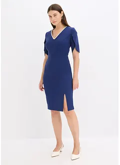 Pouzdrové šaty s korálkovou aplikací, bonprix