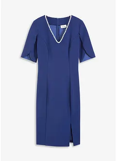 Pouzdrové šaty s korálkovou aplikací, bonprix