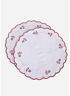 Prostírání z organické bavlny (2 ks v balení), bonprix