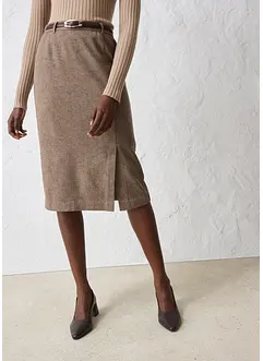 Pouzdrová sukně s vlnou, bonprix