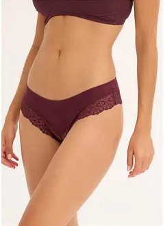 Brazilské kalhotky s organickou bavlnou (4 ks v balení), bonprix