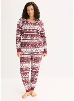 Pyžamo z čisté organické bavlny, bonprix