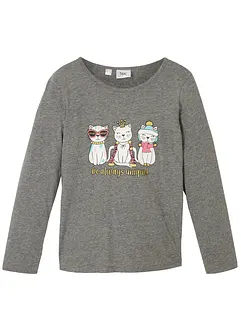 Triko s dlouhým rukávem, z viskózové směsi, bonprix