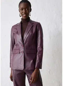 Blejzr z jehněčí kůže nappa, bonprix