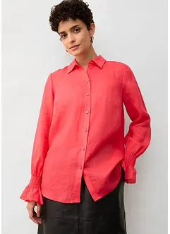 Košilová halenka z ramie, bonprix