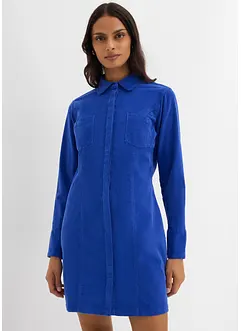 Přiléhavé manšestrové šaty, bonprix