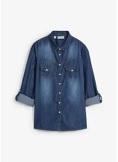 Džínová halenka, bonprix